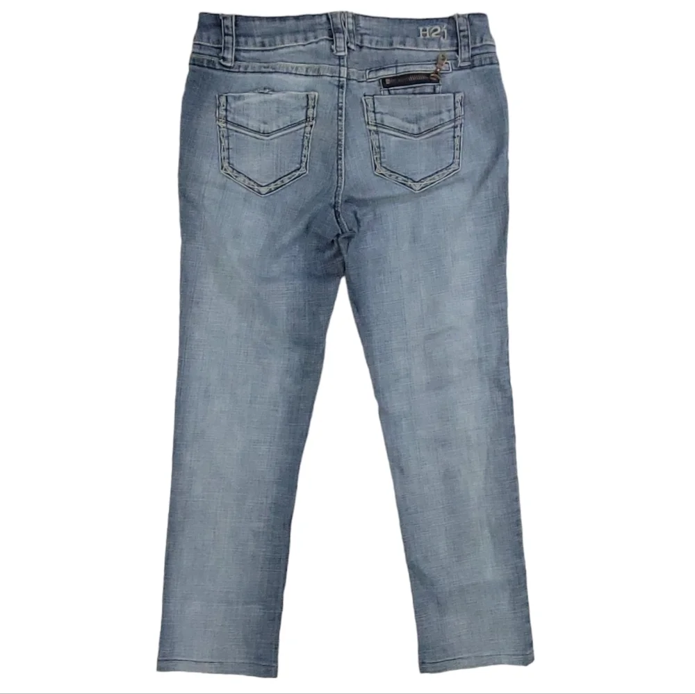 H2j Production Womens Lulu Ankle‎ Jeans Med Wash Size 5 / 6